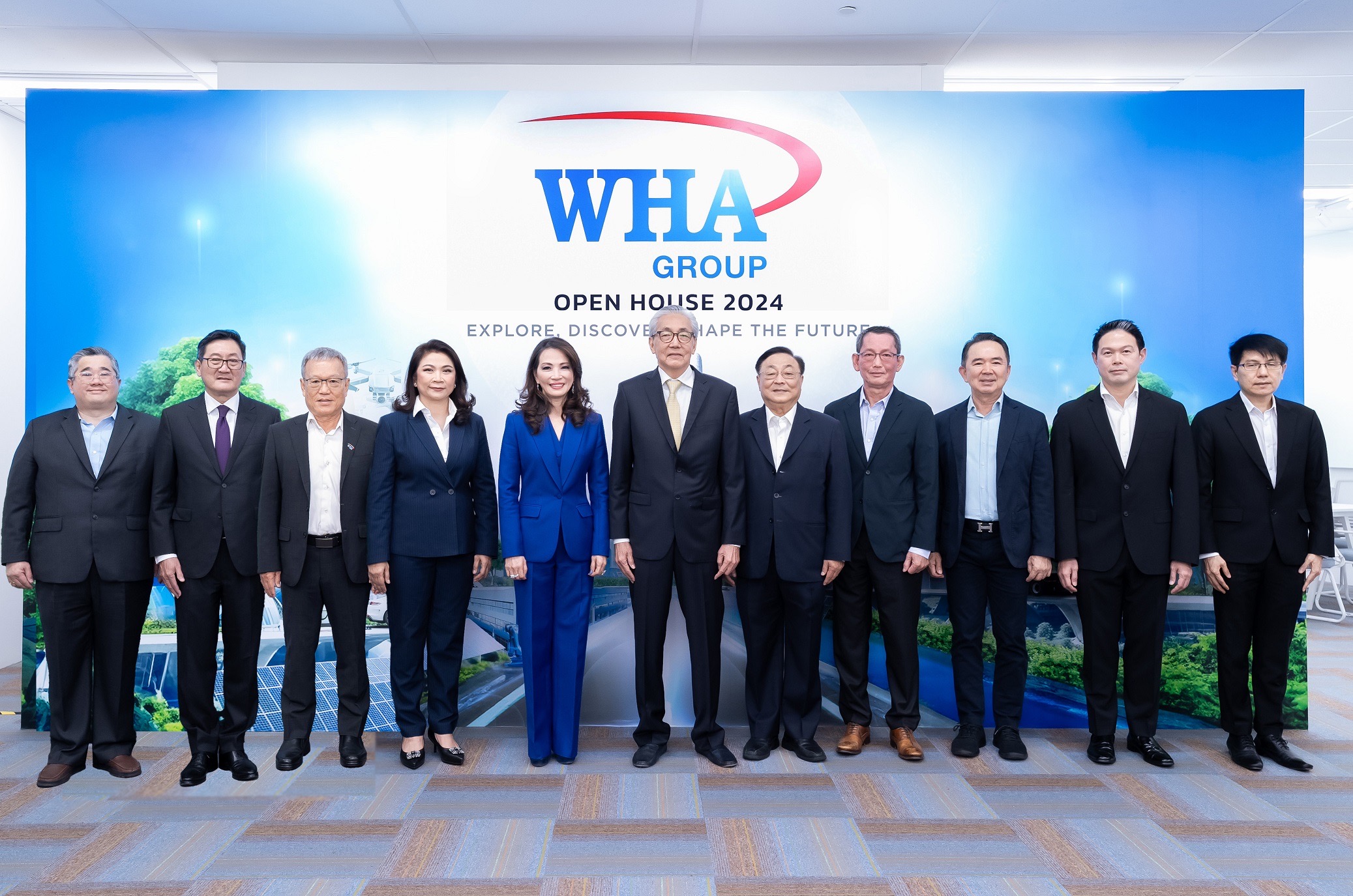 WHA Open House 2024 ครั้งแรกกับการเปิดบ้าน    โชว์ศักยภาพธุรกิจ ชูวิสัยทัศน์สู่การเป็น Tech and Sustainable Company ขับเคลื่อนอนาคตอย่างยั่งยืน