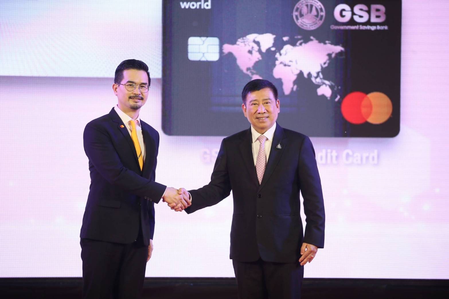 ออมสิน จับมือมาสเตอร์การ์ด เปิดตัว บัตรเครดิตGSB World และ GSB E-Commerce