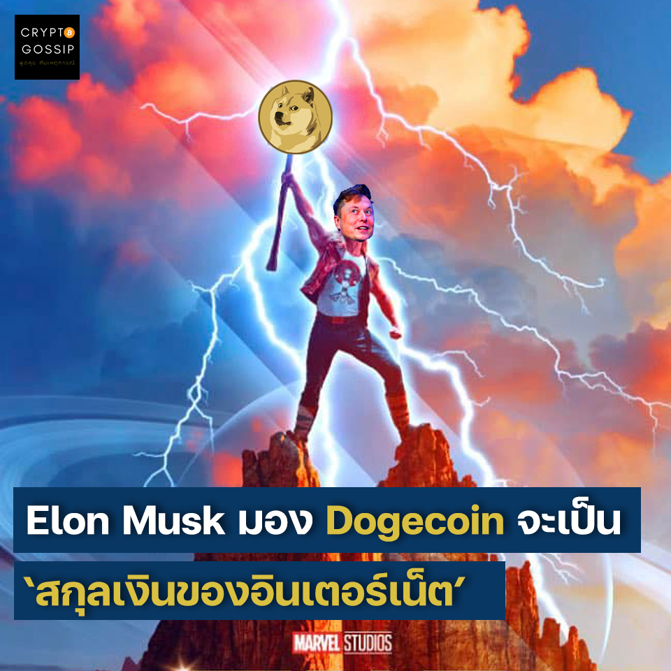 Elon Musk จะทำให้ Dogecoin กลายเป็นสกุลเงินของอินเตอร์เน็ต