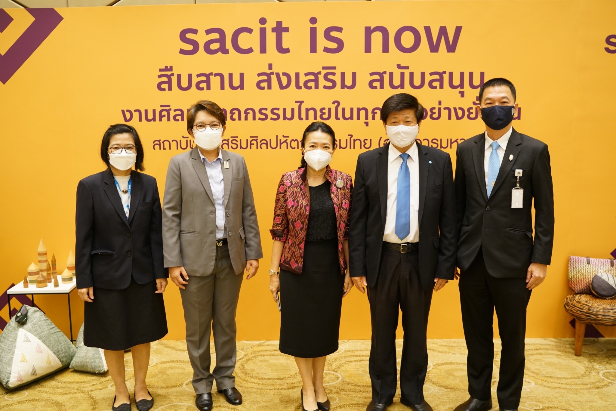 SME D Bank ร่วมพิธีเปิด ‘sacit’ ยกระดับงานศิลปหัตถกรรมไทยสู่ตลาดโลก