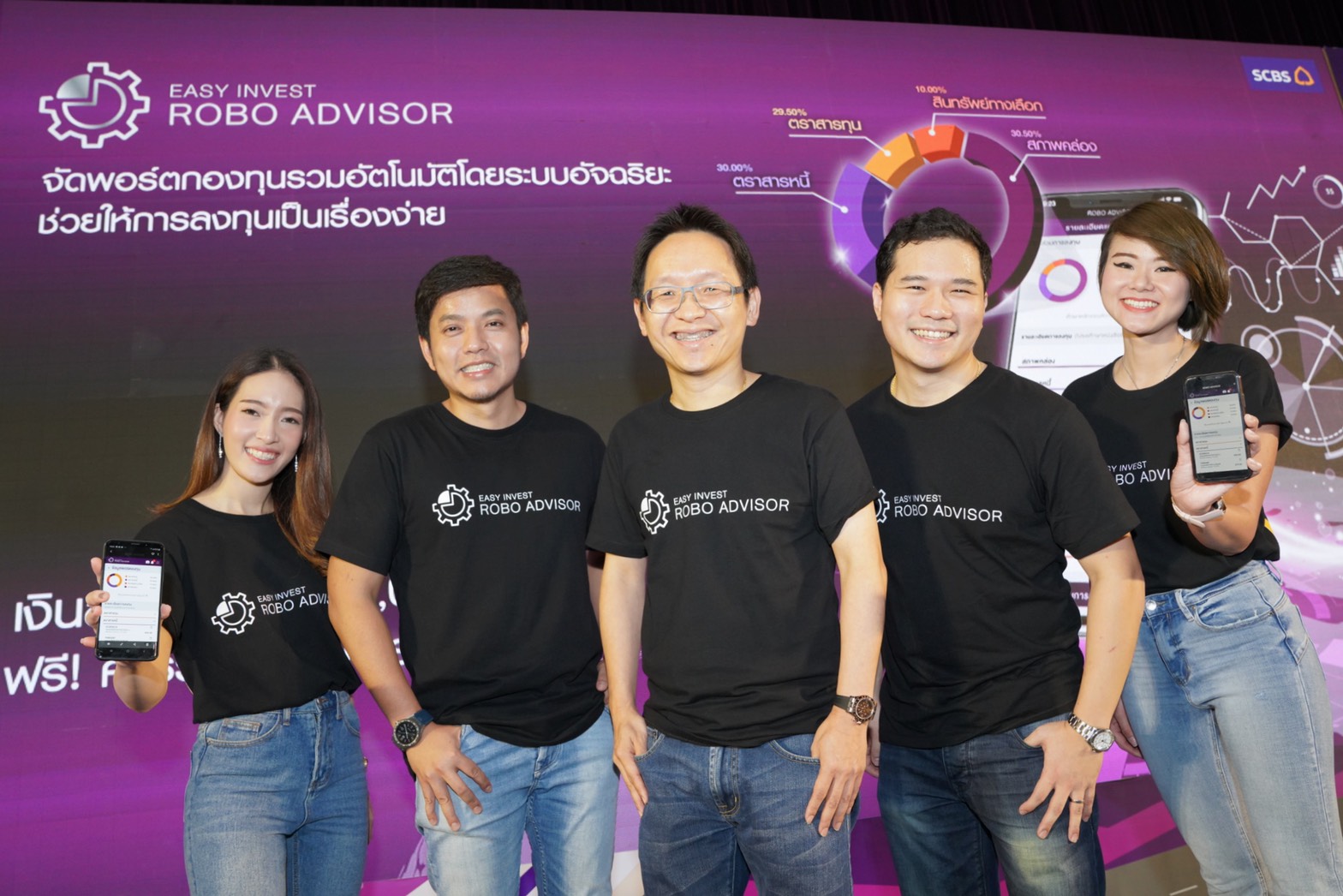 บล.ไทยพาณิชย์ จับมือ SCB10X เปิดตัว ROBO ADVISOR