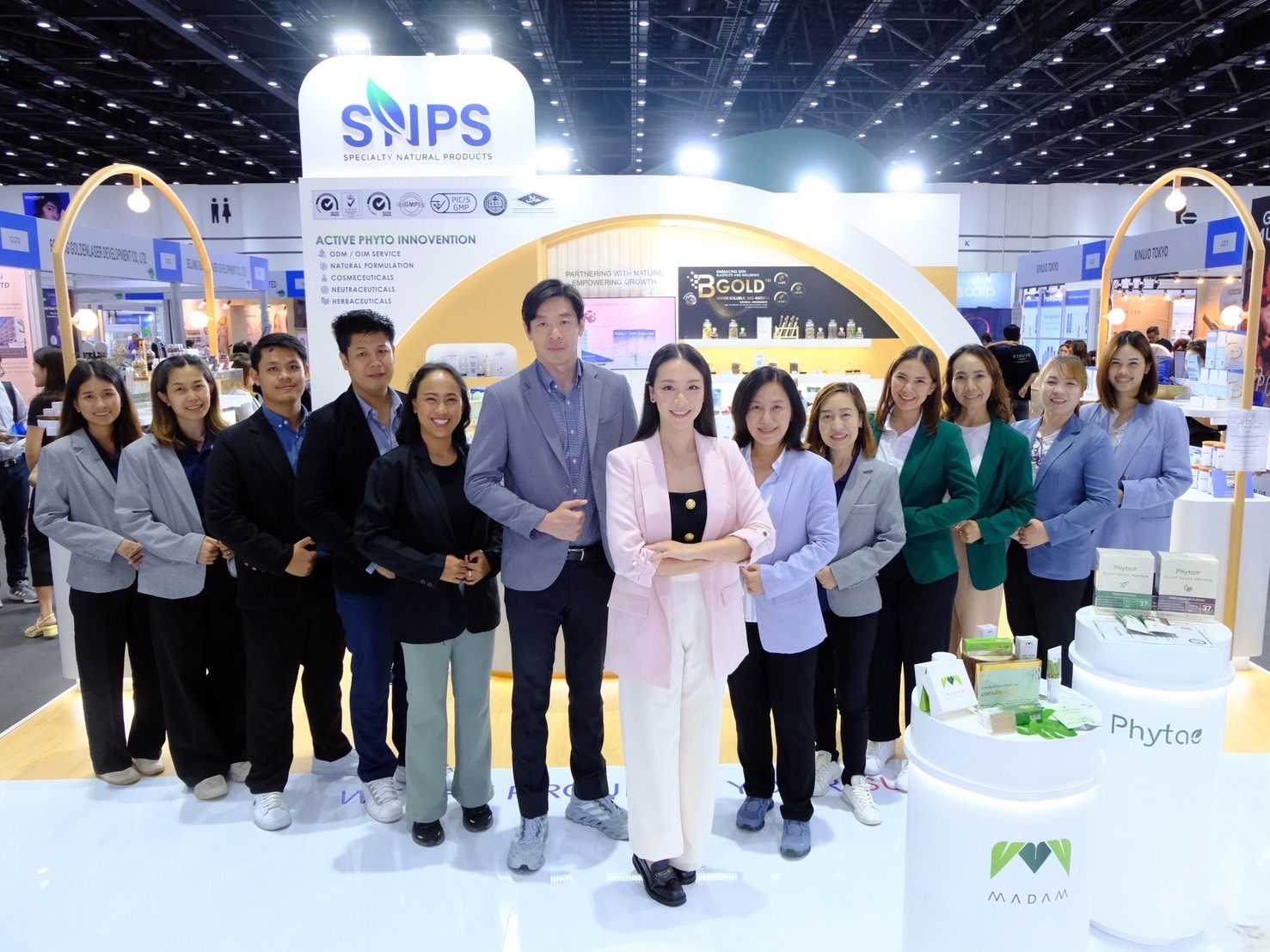 SNPS ร่วมแสดงในงาน “Cosmoprof CBE Asean Bangkok 2024”