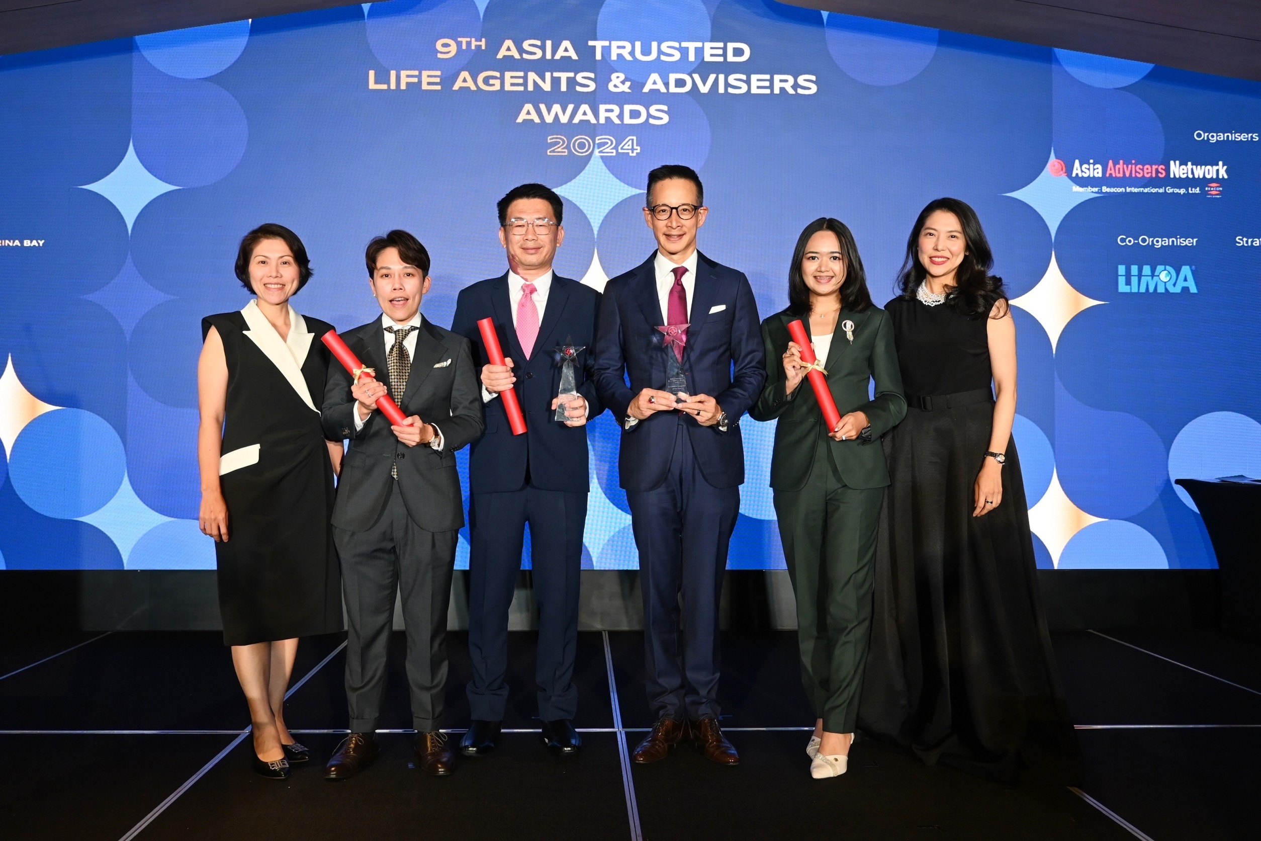 เมืองไทยประกันชีวิต ปลื้มตัวแทนคุณภาพรับรางวัลระดับเอเชีย จากเวที Asia Trusted Life Agents & Advisers Awards 2024