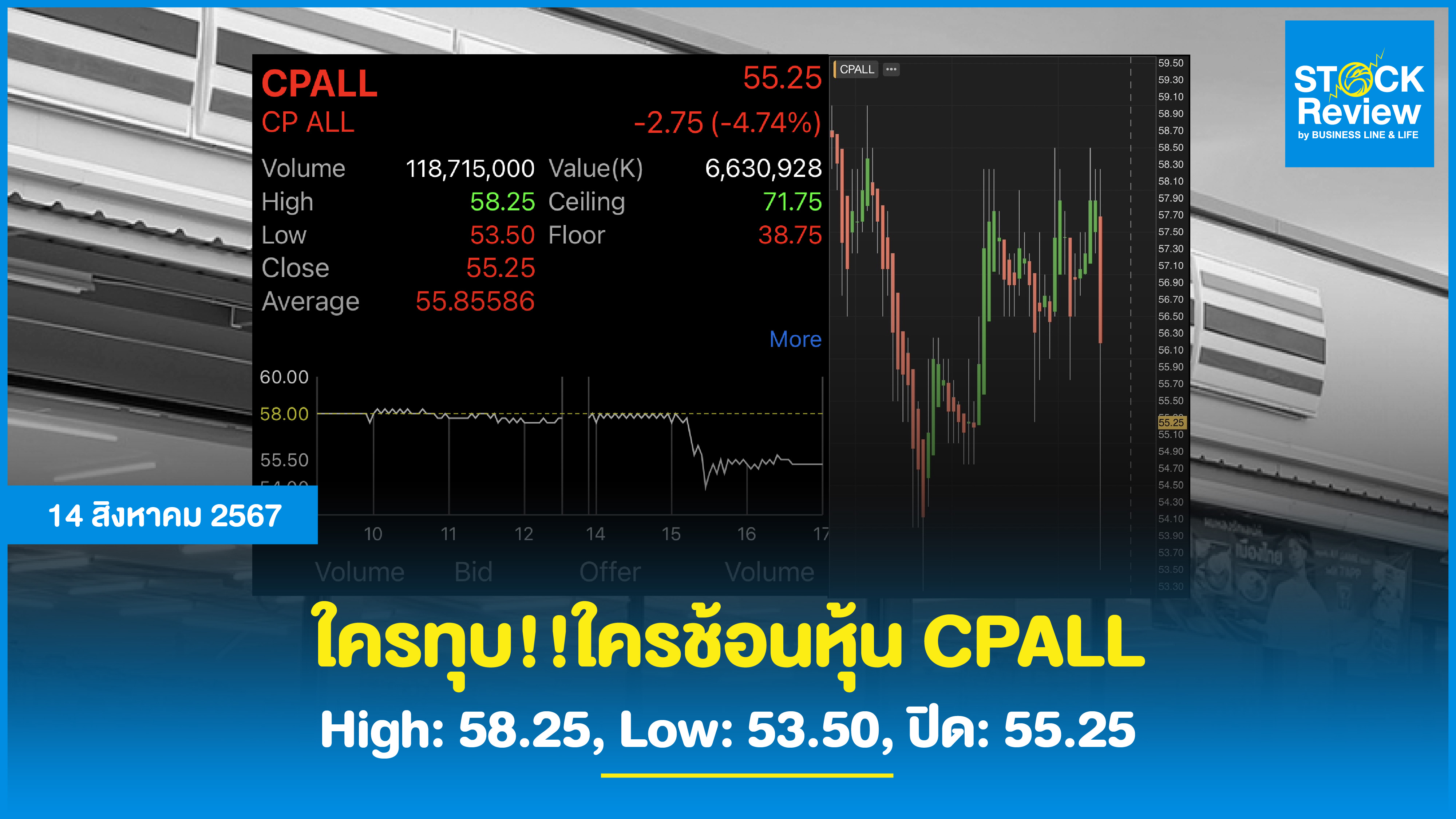 ใครทุบ!!ใครช้อนหุ้น CPALL